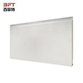 Tấm mặt tiền kim loại màu trắng hiện đại cho thạch cao